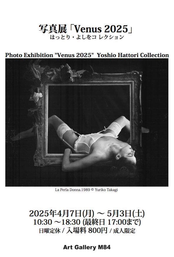 写真展『Venus 2025』はっとり・よしをコレクション
