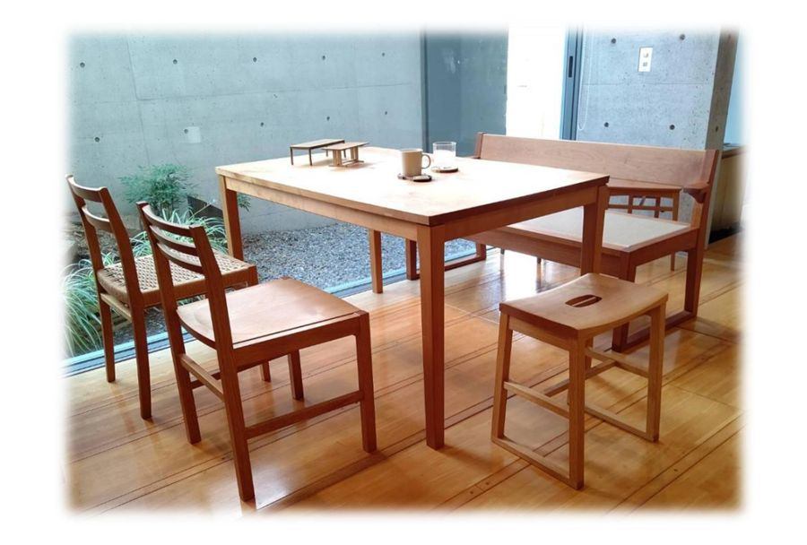 家具工 房榎栞　木の家具展