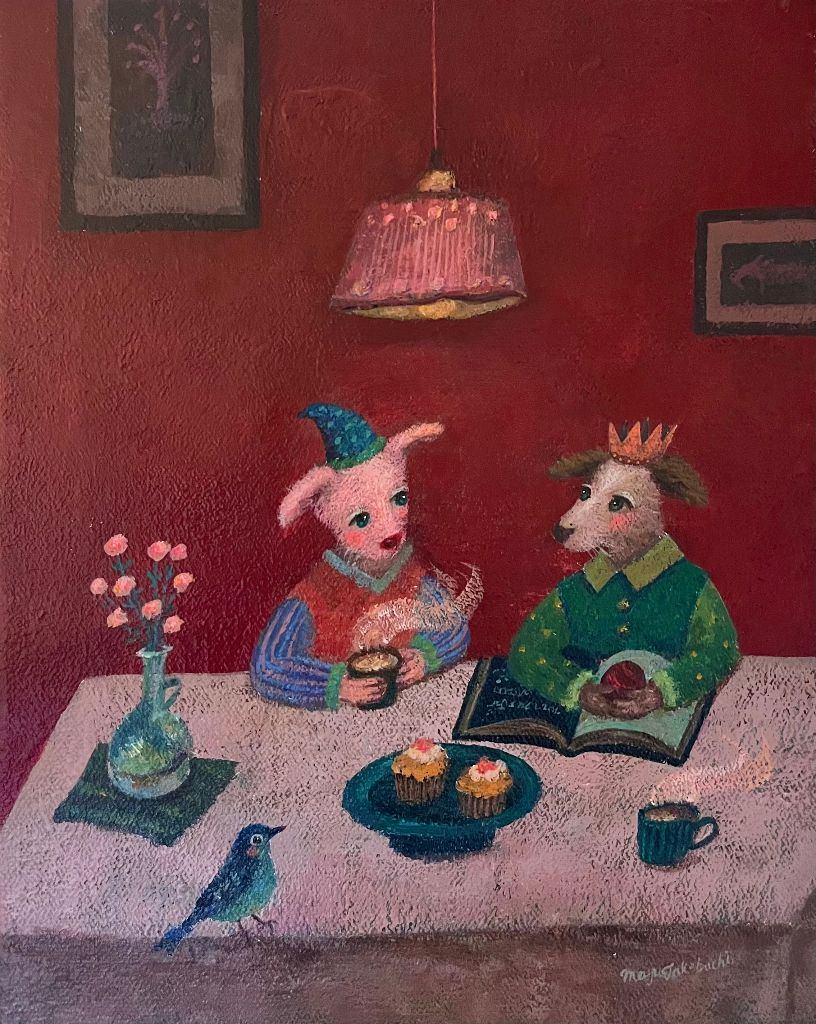 竹渕まゆ絵画展