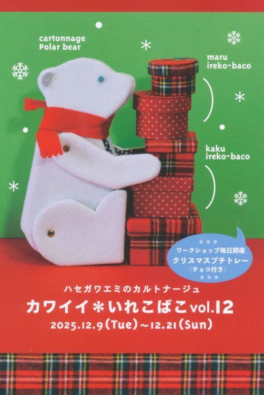 ハセガワエミのカルトナージュ　カワイイ＊いれこばこ vol.12