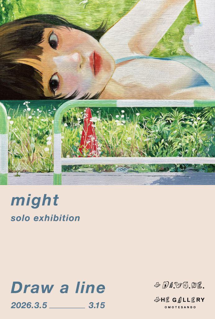 might solo exhibition “Draw a line”