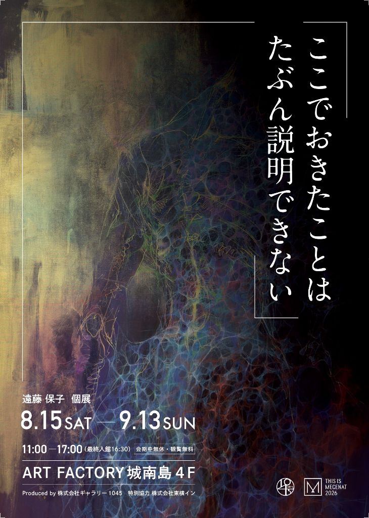 遠藤保子 個展「ここでおきたことはたぶん説明できない」
