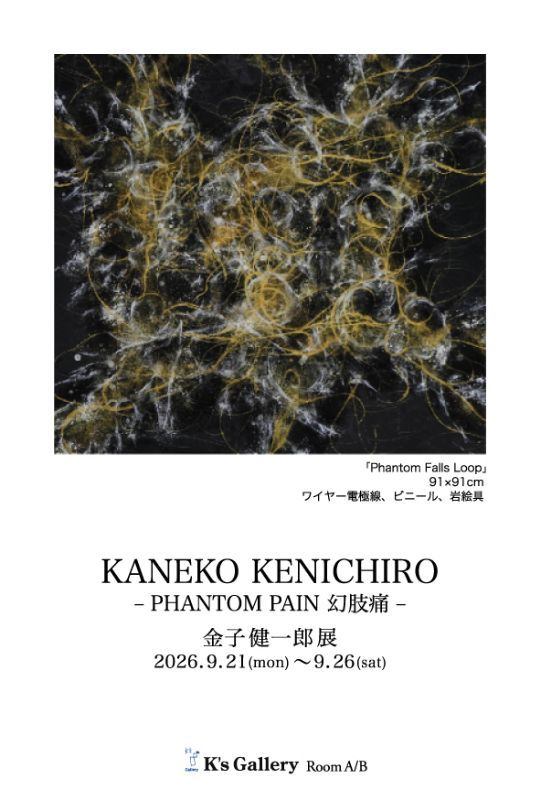 金子健一郎展　PHANTOM PAIN―幻肢痛―