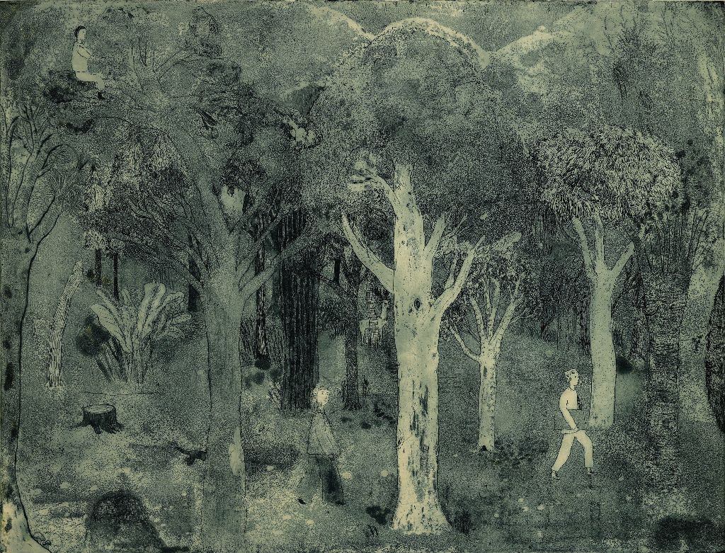 森田　朋　銅版画とドローイング展