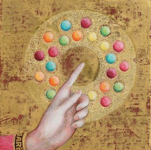 木戸涼子 個展  “お菓子なテンペラ / Sweet Tempera”