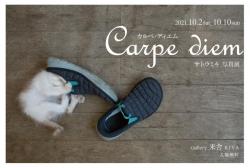 サトウミキ個展「Carpe diem カルペ・ディエム」DM写真