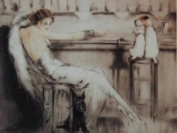   『カクテル』 1932年                                                 ◎Louis Icart Le Cocktail 