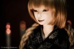 「白川稲荷大神 Shirakawa Inari」2016/150×150×600mm/Mixed media (Ball Joint Doll) 
