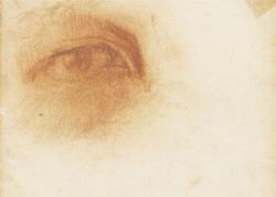 青木繁《眼》1904年、 東御市梅野記念絵画館蔵