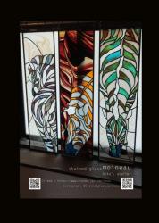 stainedglass moineau(ステンドグラス・モワノ） 個展　「私の今と昔」