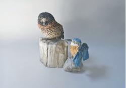田山健司　作陶展-陶の鳥と器