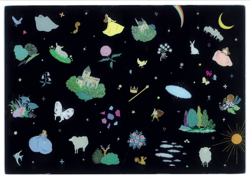 小沢さかえ『ほしをもったひめ』原画展