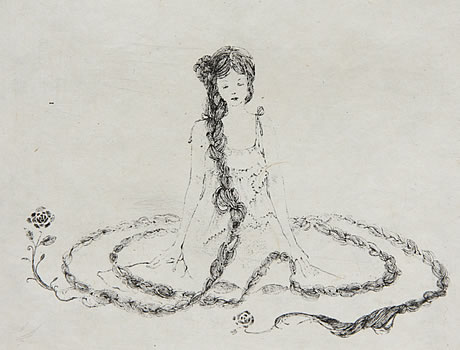 堤 麻里子　銅版画作品展[Bibliothek]