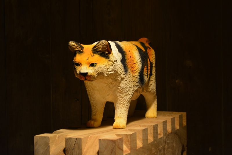 中里勇太木彫展‘獣の街’