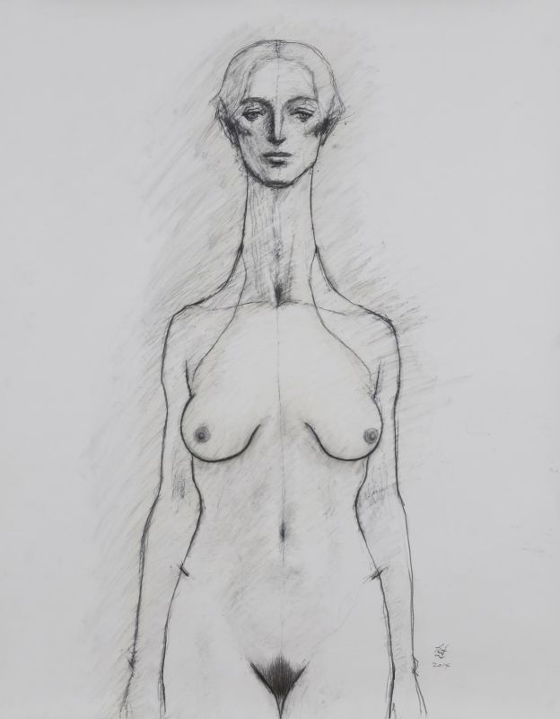 舟越桂 "New Drawings"