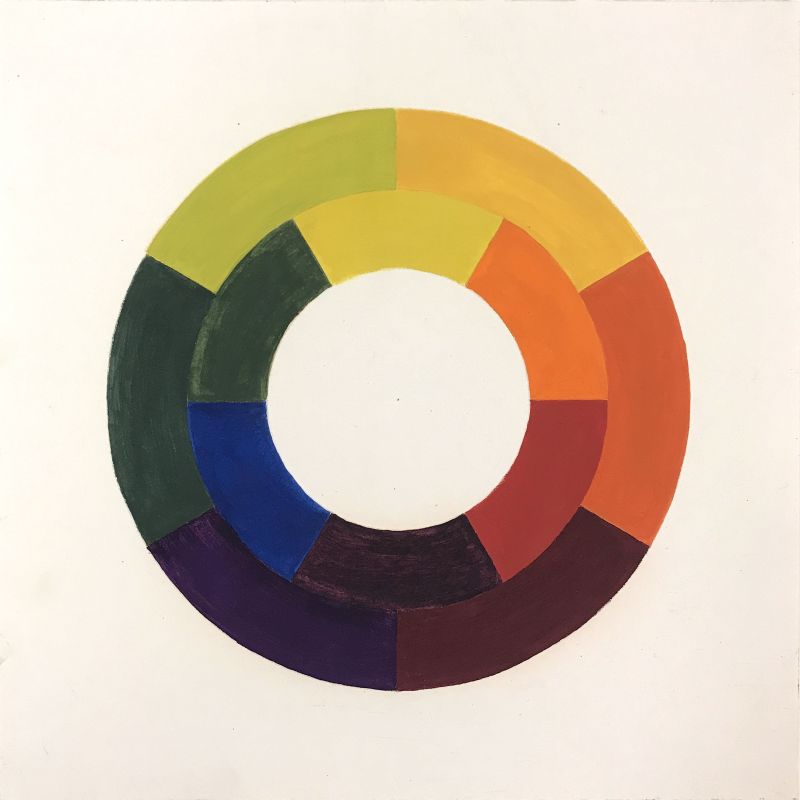 Re-view　イングリット・ヴェーバー「Color Circle - XII Tone」