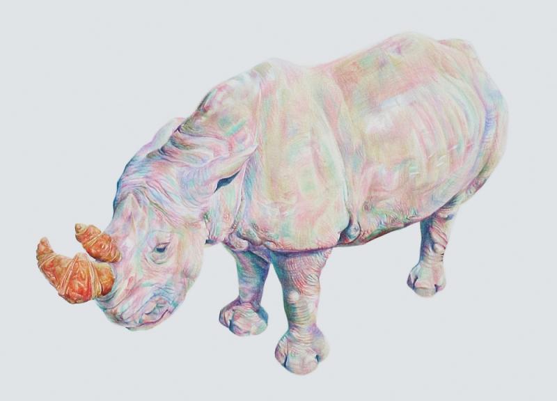 石橋彩 個展「クロワッサイ」