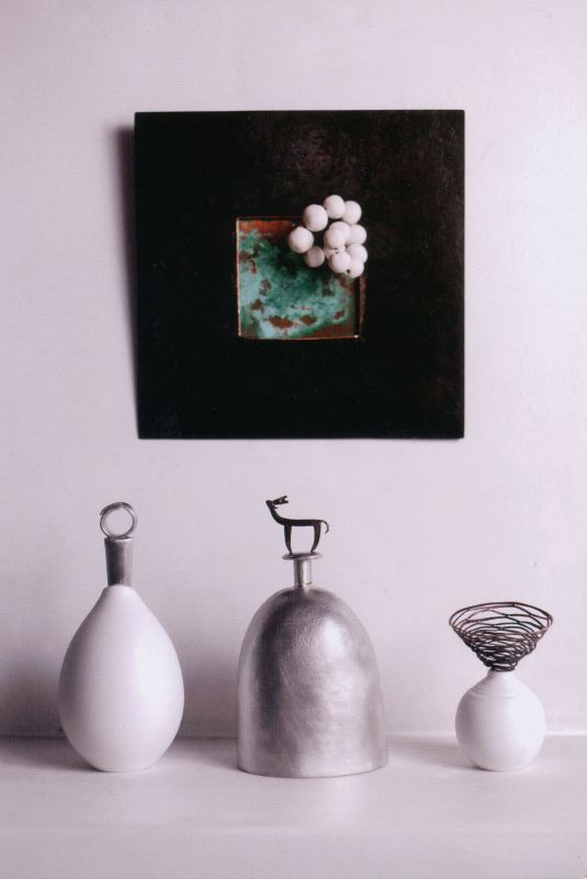 田代里見（白磁）＋青木三千代（金属） 二人展