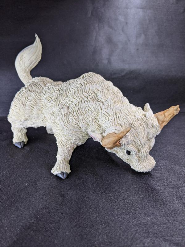 福島輝哲陶人形展　丑と動物