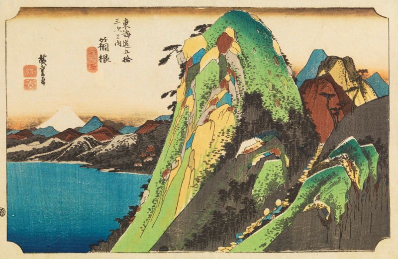 美術館で巡る　東海道五十三次の旅　―広重の版画を中心に―