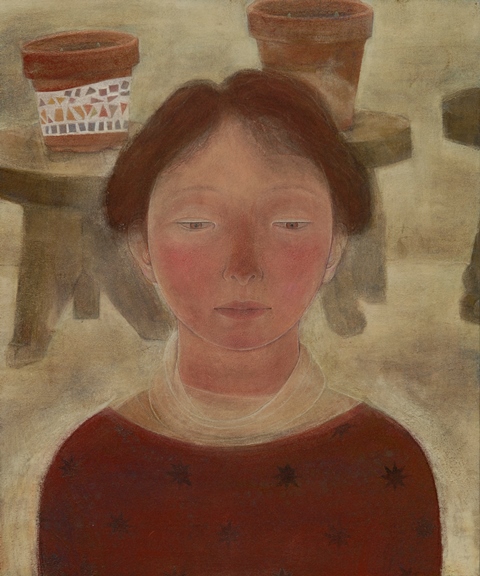 真下俊威日本画展