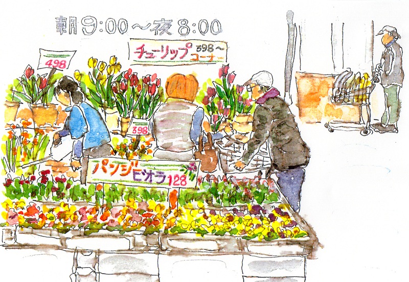 ヨーコ（山本葉子）さんの 暮らしのイラストレーション展