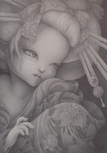 前田さつき個展　「夜伽少女」