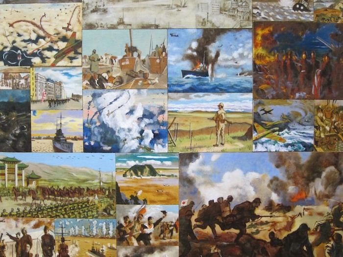 村田真「『プチ戦争画』シリーズ」