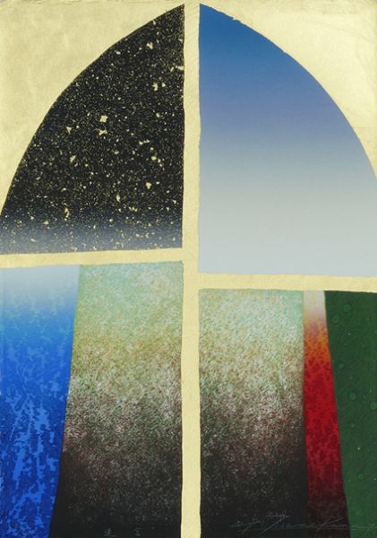 爲金義勝 新作木版画展 2017 こころの旅