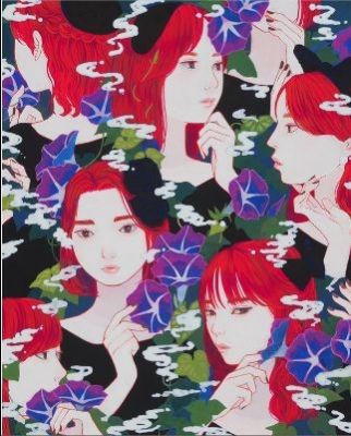 米満彩子個展 「寄る辺ない花々」