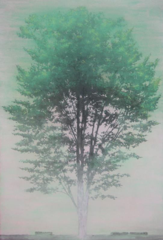 平岡 良 日本画展「ソノサキヘ」