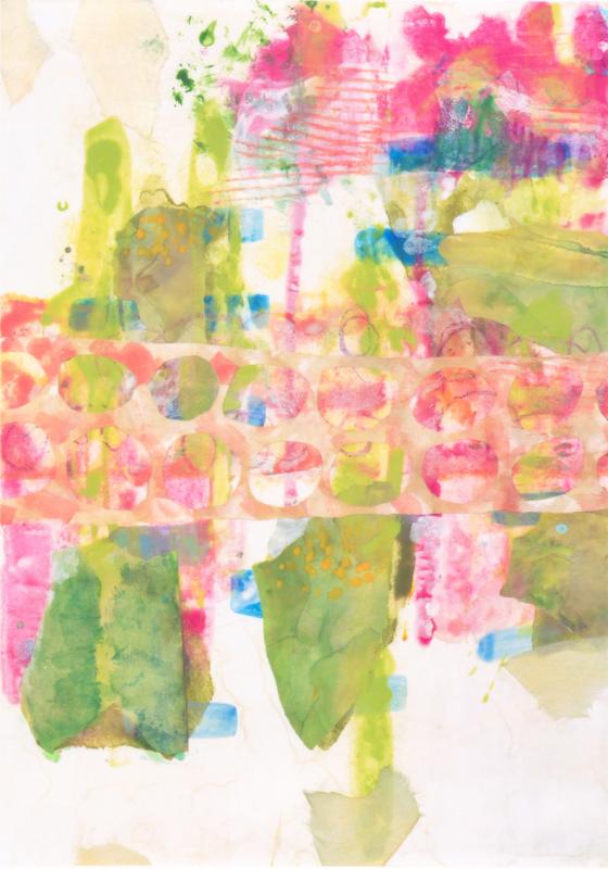 近藤美恵子 個展 ー時のかけらを画に託すー