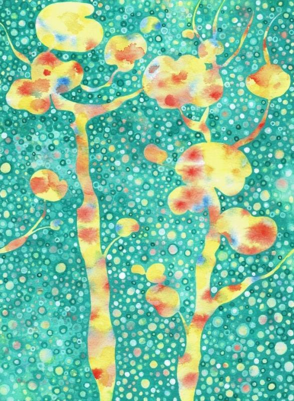 山田きくみ絵画展