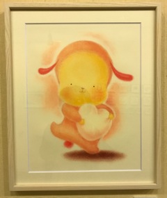 中村友美イラストレーション展『手軽でたのしいふわかわパステル画』出版記念