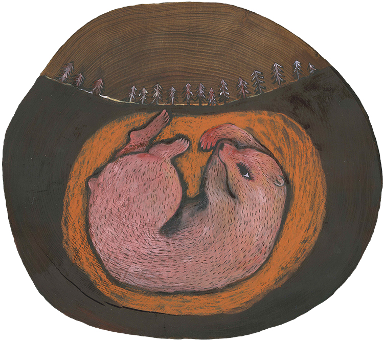 金山友美　個展　「めぐり、めぐるものたち」
