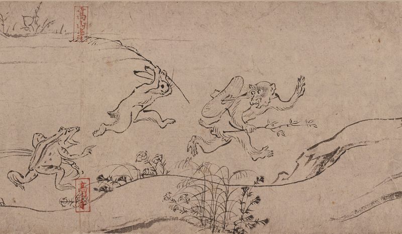 特別展 京都 高山寺と明恵上人　特別公開　鳥獣戯画