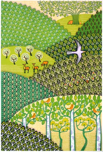久木朋子木版画展