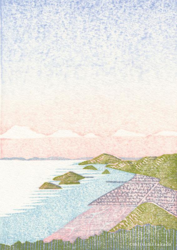たかだみつみ木版画展 愛でる記憶2017-2018（新潟会場）