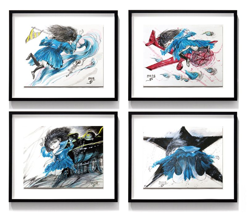 中村 宏 展 「少女騒乱」