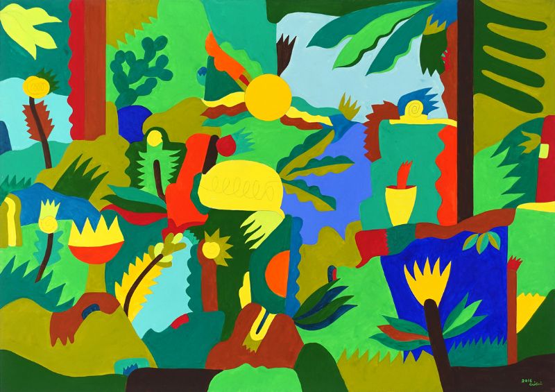 谷川晃一展「Forest of Suiran」