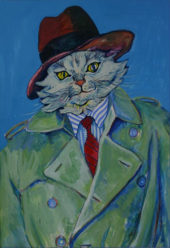 小川猛志個展「Lucifer Again ～我が愛しの追憶の白い猫～」
