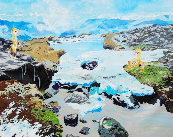 平川恒太個展　「水のゆくえ」