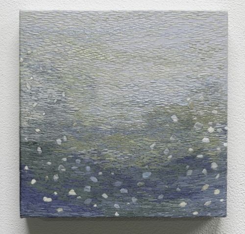 「光の石、雨、花」