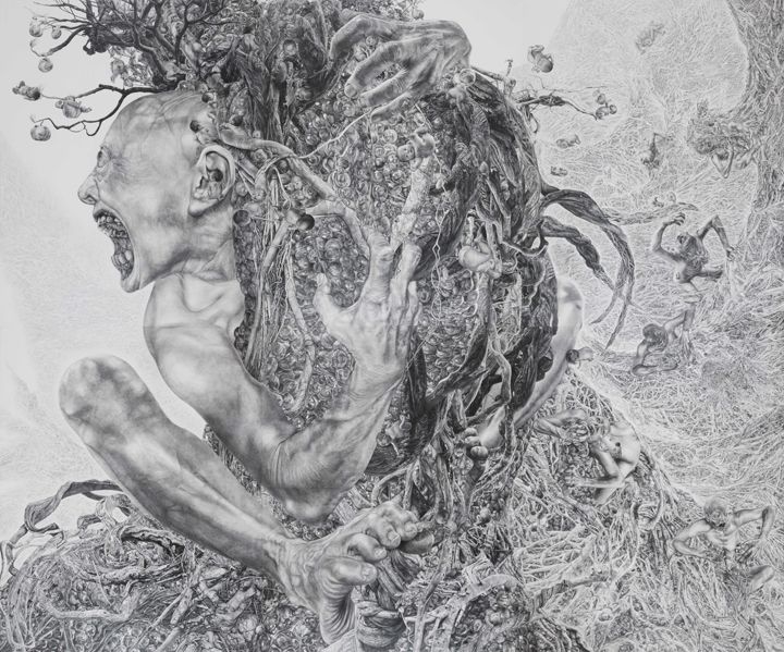 熊澤未来子展「咆哮」