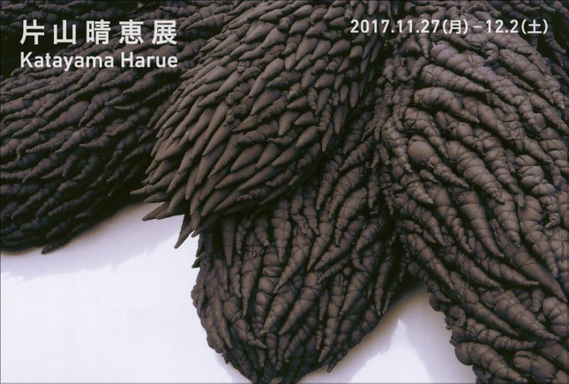 片山晴恵展　インスタレーション　―彷徨する黒―
