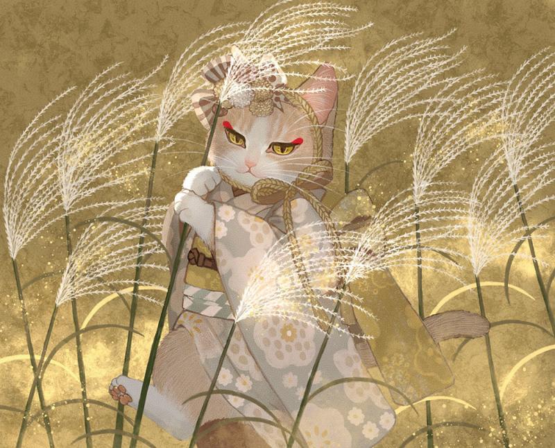 ネコ絵描きオノマイ