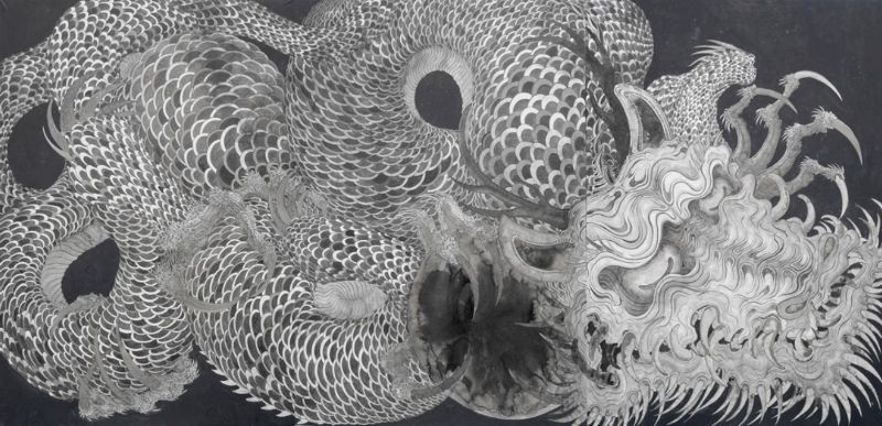 金子富之展「荒ぶる神々」