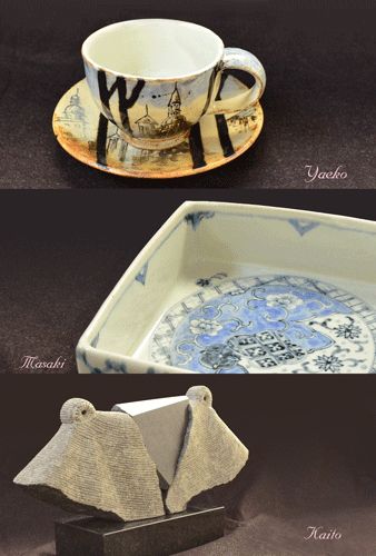 八十島窯三人展