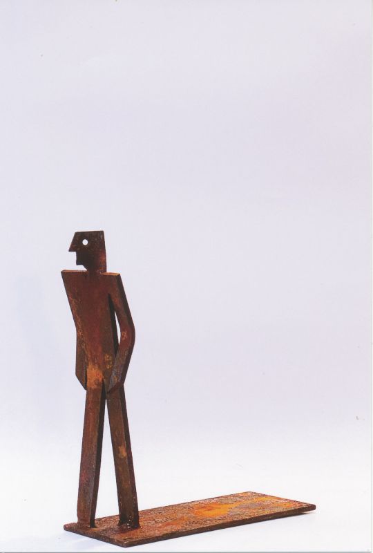 市川治之展　”錆びる人”