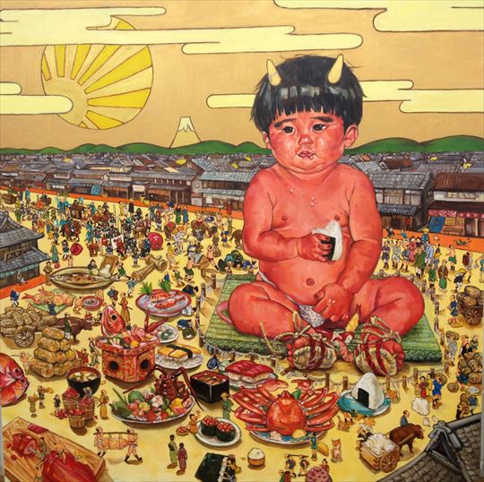 今岡聡美 個展 「鬼の我儘」